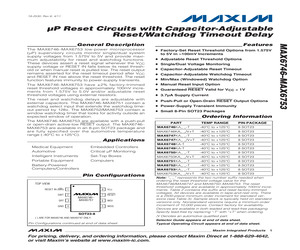 MAX6753KA29/V+T.pdf